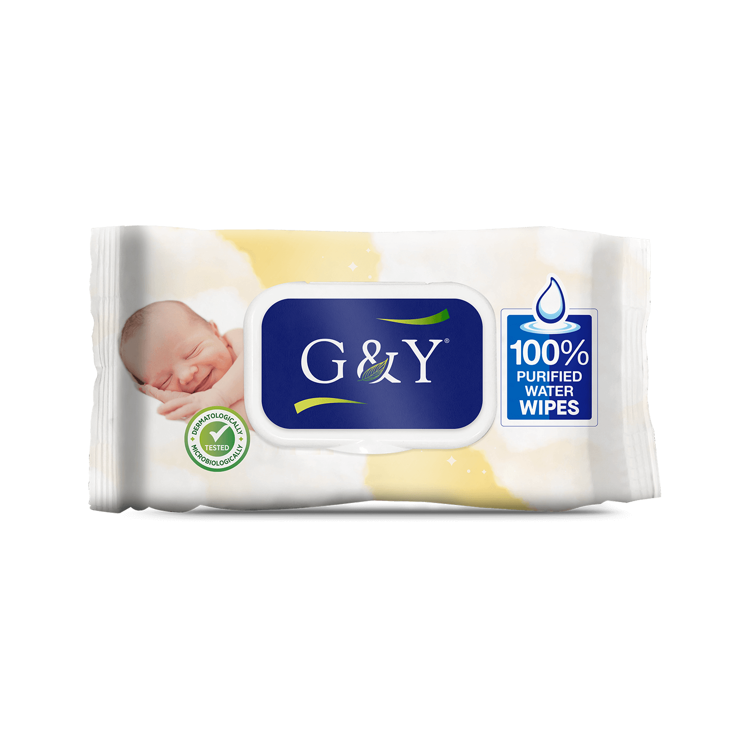 G&Y Newborn Wipes 60 Count
