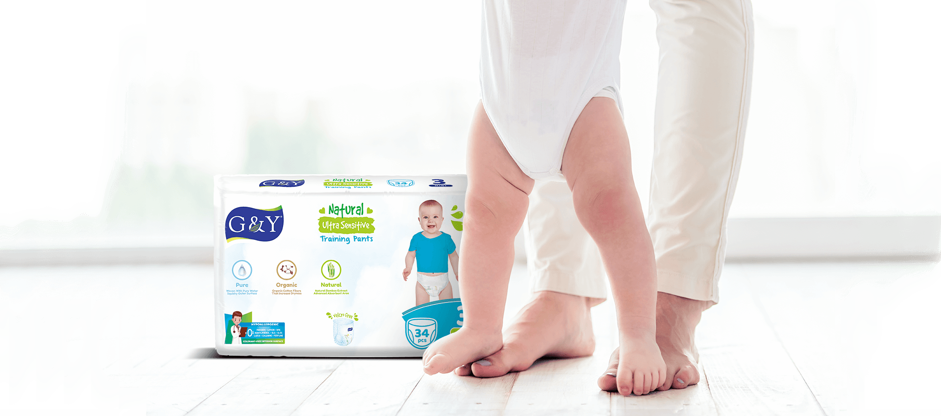 Baby Pull Up Training Pants